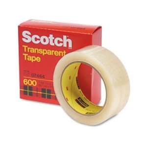 Scotch® Transparent Glossy Tape TAPE,CELLO,1 1/2X2592,CLR 