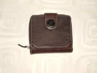 Dooney & Bourke Wayferer Brown Handbag And Clutch Wallet Set NO 