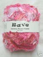 RAVE Crystal Palace Ribbon Yarn CODE PINK single  