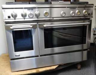   ZDP486NDPS 48 Pro Style Dual Fuel Range Convection Oven and Griddle