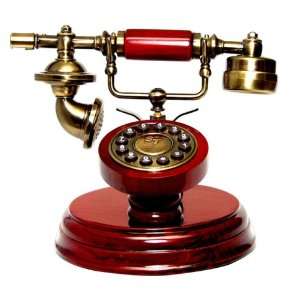  Wooden French Style Desk Phone