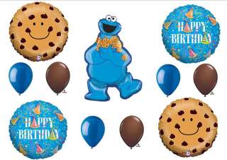   Birthday Balloons Decorations Supplies Party Sesame Street Favors