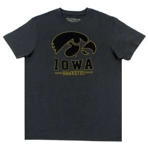  NCAA Mens Iowa Hawkeyes Backfield Short Sleeve Tee Shirt 