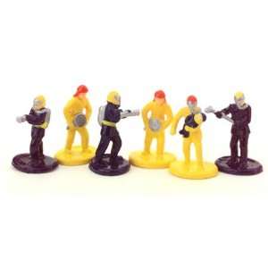  Boley HO Scale Fire Fighters (6) Toys & Games