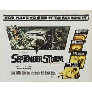 September Storm Poster Movie I 11 x 14 Inches   28cm x 36cm Joanne Dru 