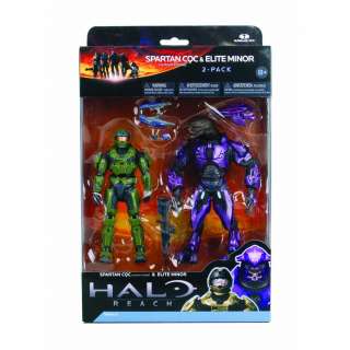 Halo Reach Series 2 Spartan Vs Elite 2 Pack Figure  