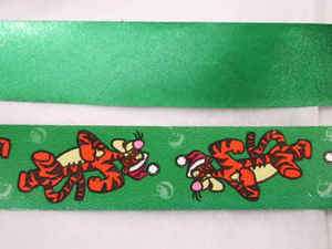10 Yards Disney Tigger Christmas Wrap Craft Ribbon  