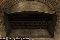 Victorian Marble Fireplace Mantel, Surround & Iron Insert  