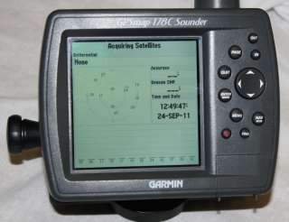Garmin GPS Map 178C Sounder Fish Finder & Transducer  