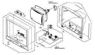 MEMOREX Tv Cabinet Parts  Model MT2274  PartsDirect