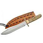Trademark Knives Missouri Brass Handle Bowie Knife   11 inches