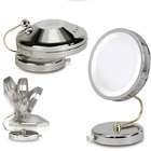   10x magnification mirror comes with a 12 inch articulating arm