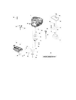 CRAFTSMAN Garden tractor Steering Parts  Model 917276081 