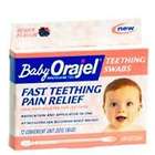 Baby Orajel Teething Pain Relief Medicine Baby Orajel Teething Swabs 