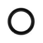 WickedBodyJewelz   Segment Rings STAINLESS STEEL ANODIZED BLACK 