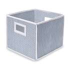 badger basket 00841 folding basket storage cube blue gingham set