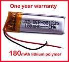 7V 180mAh lithium battery Polymer For ipod  GPS CH