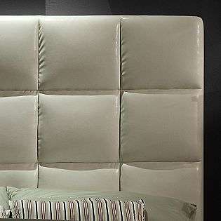   Tufted Faux Leather White  Oxford Creek For the Home Bedroom Beds