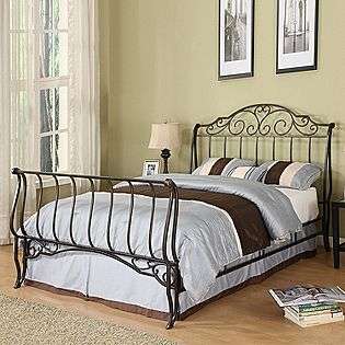    size Metal Sleigh Bed  Oxford Creek For the Home Bedroom Beds