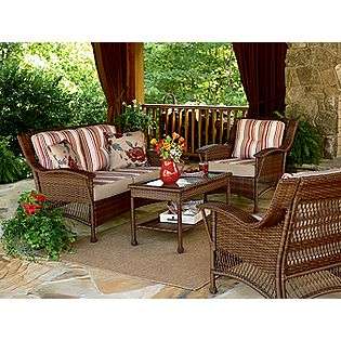   Living Outdoor Living Patio Furniture Benches, Loveseats & Settees