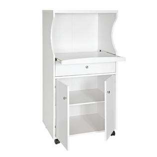 Home Source Microwave Stand White 