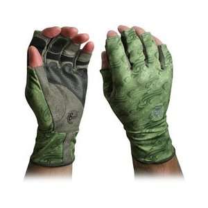  Buff Pro Series Angler Gloves Sage   Size S/M Sports 
