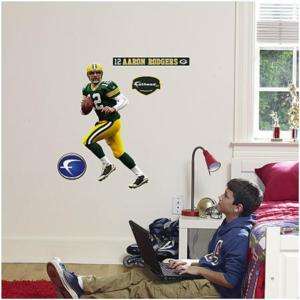 Aaron Rodgers Fathead Jr. Green Bay Packers Wall Sticker Decal  