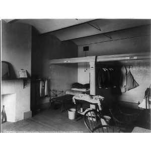   room,Barracks,West Point,NY,Orange County,c1889