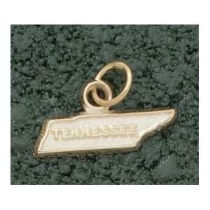 State of Tennessee 3/16 Small Charm   14KT Gold Jewelry  