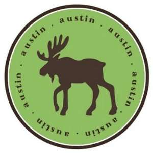  Moose Green Plate