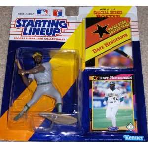  1992 Dave Henderson MLB Starting Lineup Toys & Games