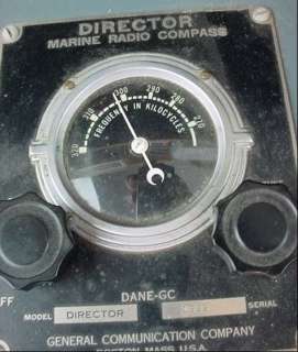   General Communication Marine Radio Compass Nereid Marblehead  