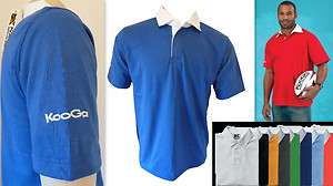   KOOGA Short Sleeve Sportswear Printable CVC Jersey *NEW+TAG*  