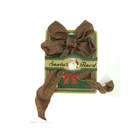 Bulk Buys red green large checkered bow   Pack of 96