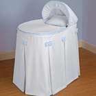 Baby Doll Perfectly Pretty Blue Bassinet Liner/Skirt and Hood   Size 