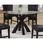 Wholesale Interiors Baxton Studio Polly Dining Table in Dark Brown