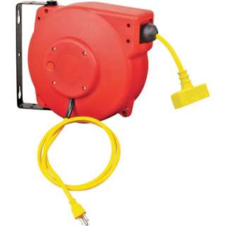  Retractable Cord Reel Triple Outlet #CR605103 S4 