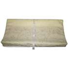   changing pad standards includes includes plush ecru changing pad cover