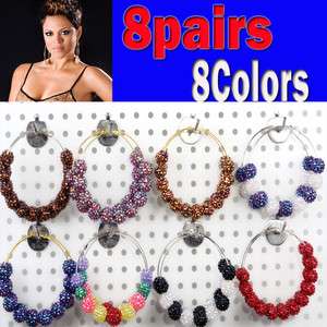   jewelry lots basketball wives Poparazzi Rhinestone beads ball earrings