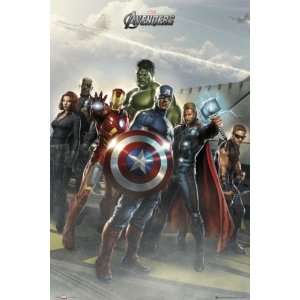  The Avengers   Marvel Movie Poster (Flight Deck) (Size 24 