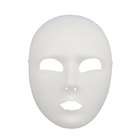 Forum White Full Face Mask   Mardi Gras Costume Accessories
