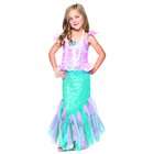   Mermaid Toddler / Child Costume / Green/Pink   Size X Small (3 4