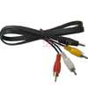 5mm Plug to 3 RCA AV Video Audio Cable for DV MP4  