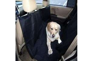 NEW Pet Dog Cat Waterproof Black Hammock Car Seat Cover Protector 