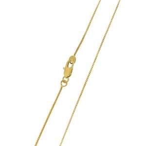   Gold Plated Box Chain 1.0mm (16   30 Available)   20 Jewelry