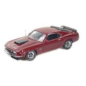  1969 Ford Mustang BOSS 429 1/24 Candy Apple Red Toys 