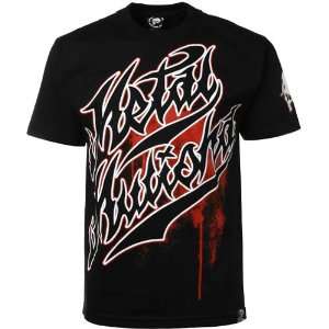  Metal Mulisha Black Decline T shirt (X Large) Sports 