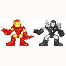 Marvel Super Hero Squad Action Figures   Iron Man and War Machine 