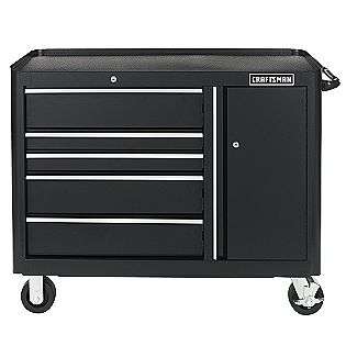 Drawer, 43 Inch Contour Power Roller Cabinet  Craftsman Tools Tool 