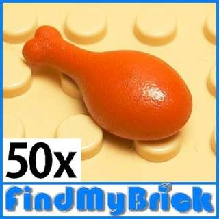 F012A x50 Lego Turkey Drumstick Drum Stick (50 pcs) NEW  